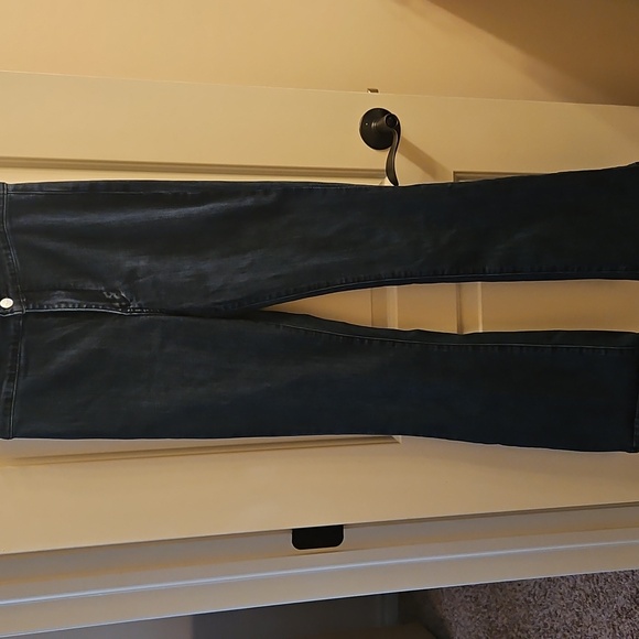 💙Pilcro | Anthropologie| EUC Clean High-Rise Flare Jeans| Dark Wash| Sz. 29 - Picture 6 of 12